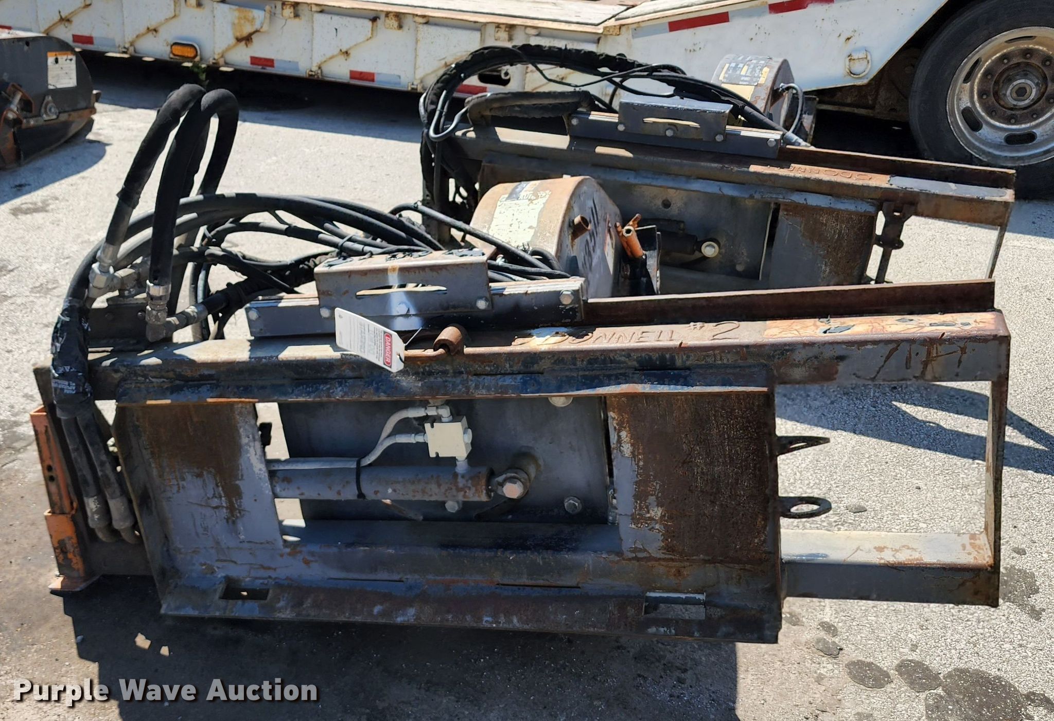 Coneqtec SSG9 skid steer concrete saw in Overland Park, KS Item