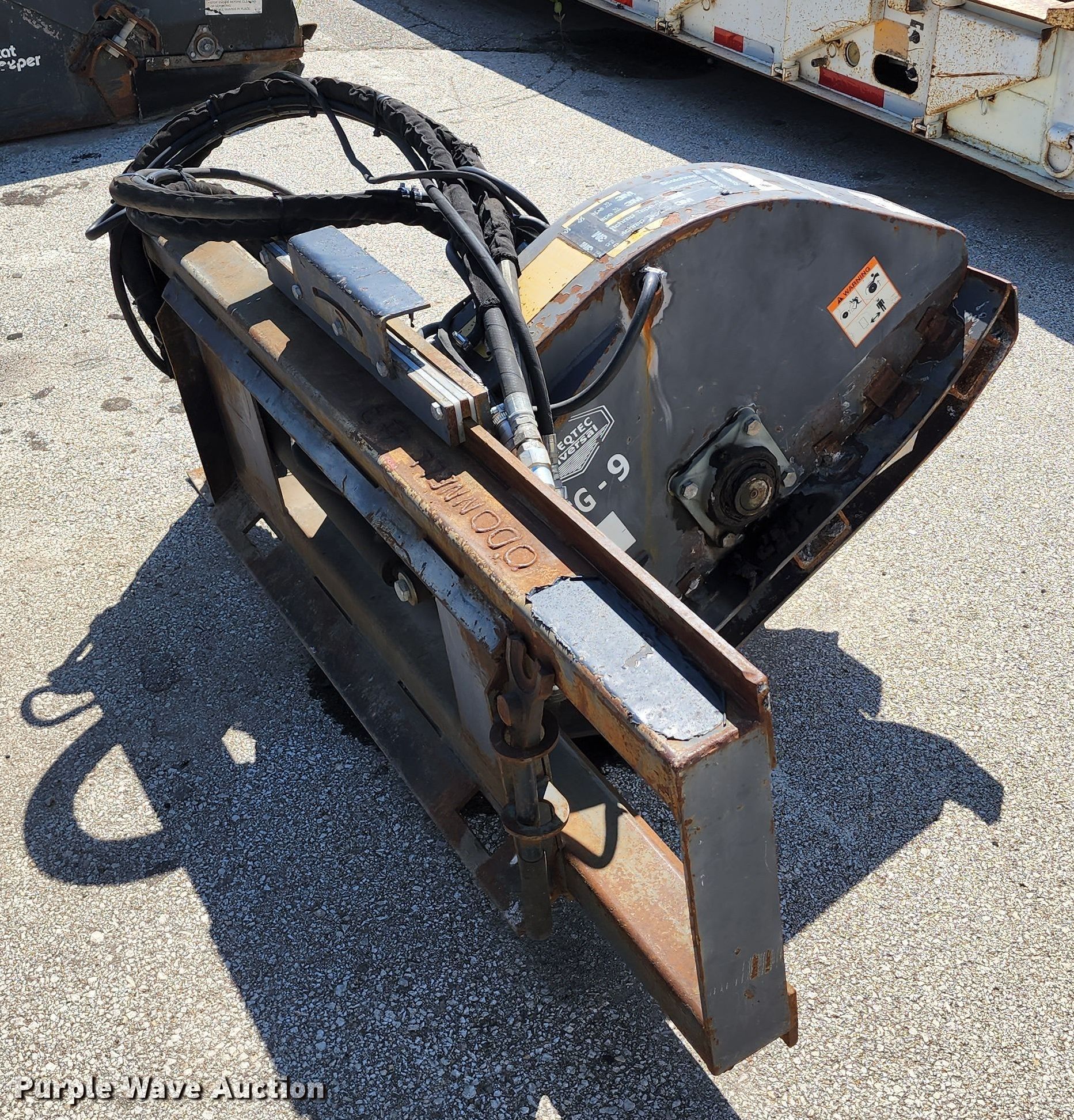 Coneqtec SSG9 skid steer concrete saw in Overland Park, KS Item