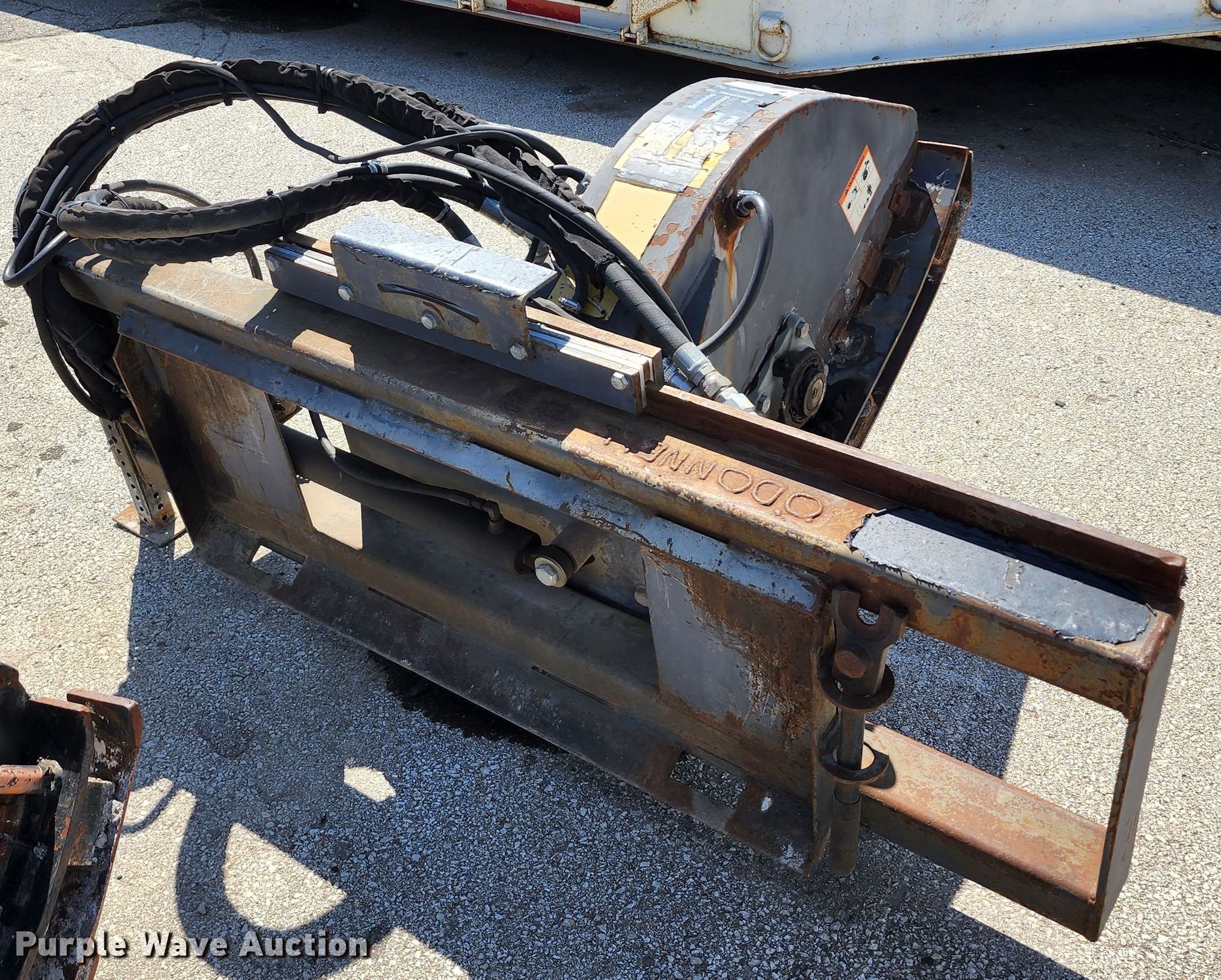 Coneqtec SSG9 skid steer concrete saw in Overland Park, KS Item