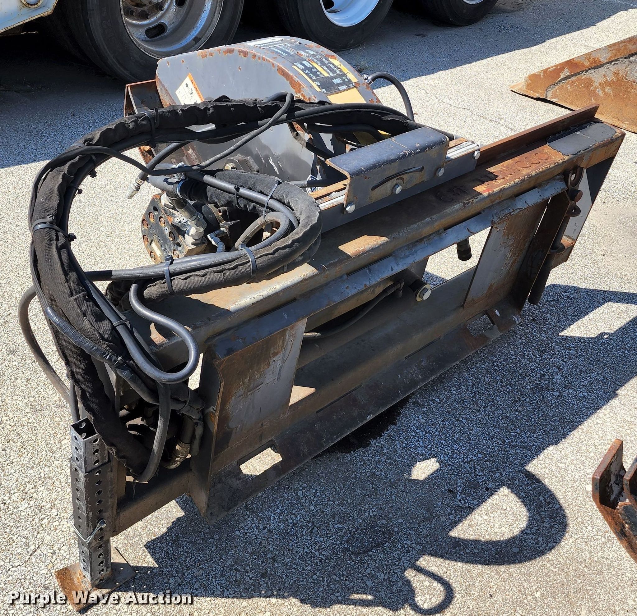 Coneqtec SSG9 skid steer concrete saw in Overland Park, KS Item