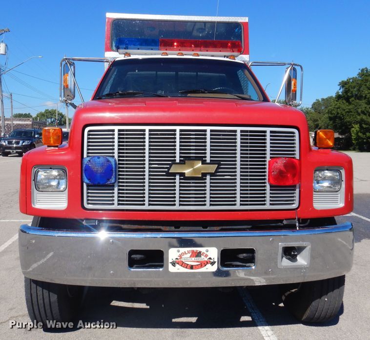 image for item DB7862 1991 Chevrolet Kodiak  pumper fire truck