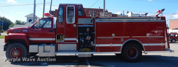 image for item DB7862 1991 Chevrolet Kodiak  pumper fire truck