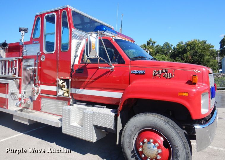 image for item DB7862 1991 Chevrolet Kodiak  pumper fire truck
