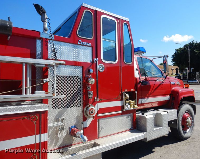 image for item DB7862 1991 Chevrolet Kodiak  pumper fire truck