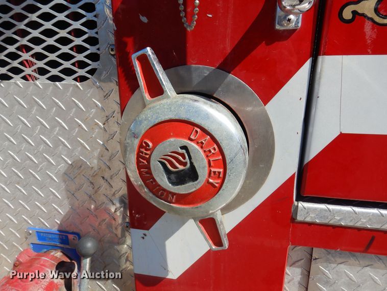 image for item DB7862 1991 Chevrolet Kodiak  pumper fire truck