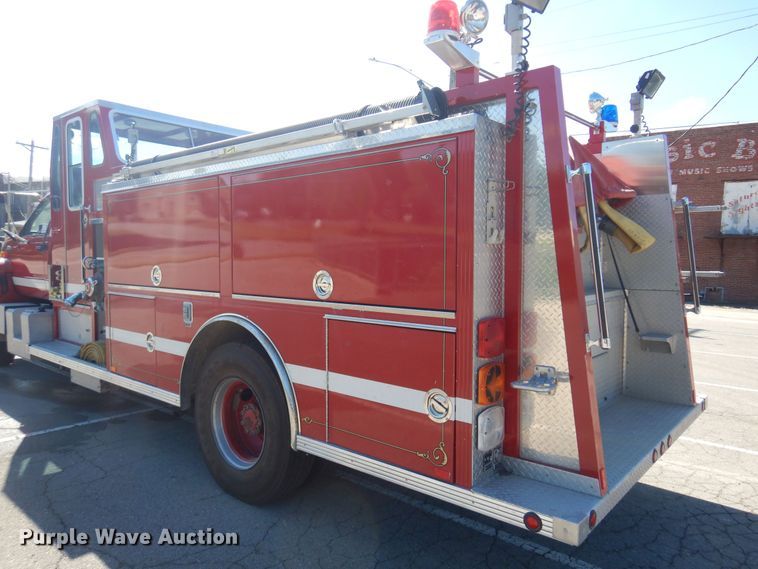 image for item DB7862 1991 Chevrolet Kodiak  pumper fire truck