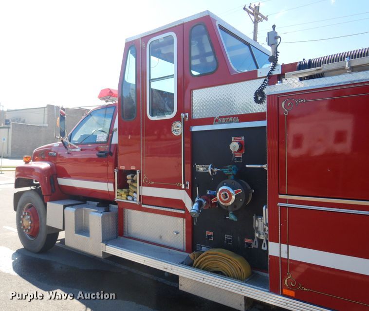 image for item DB7862 1991 Chevrolet Kodiak  pumper fire truck