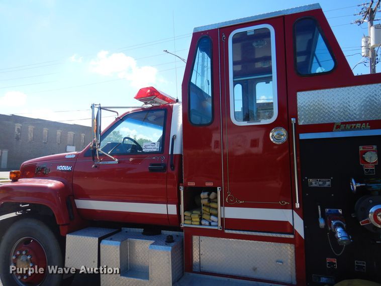 image for item DB7862 1991 Chevrolet Kodiak  pumper fire truck