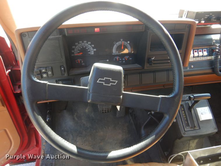 image for item DB7862 1991 Chevrolet Kodiak  pumper fire truck