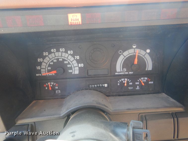 image for item DB7862 1991 Chevrolet Kodiak  pumper fire truck