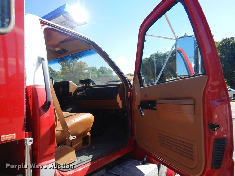 image for item DB7862 1991 Chevrolet Kodiak  pumper fire truck