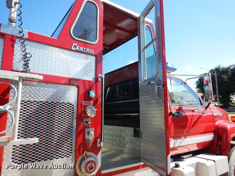 image for item DB7862 1991 Chevrolet Kodiak  pumper fire truck