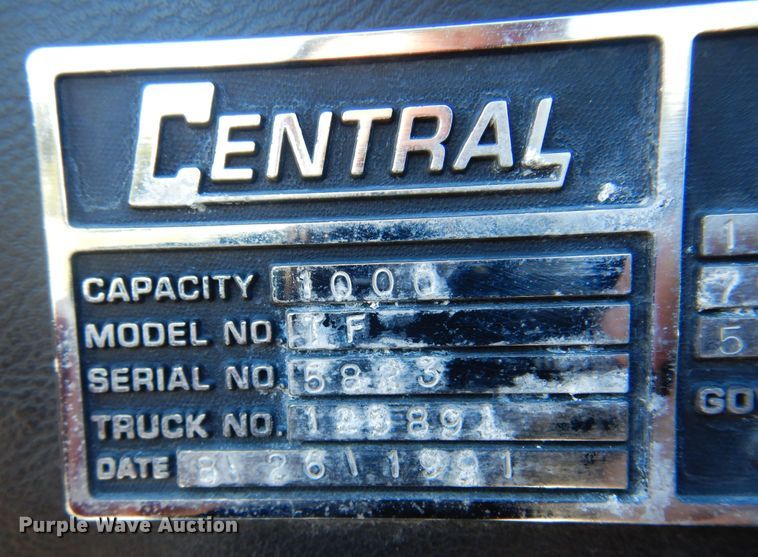 image for item DB7862 1991 Chevrolet Kodiak  pumper fire truck