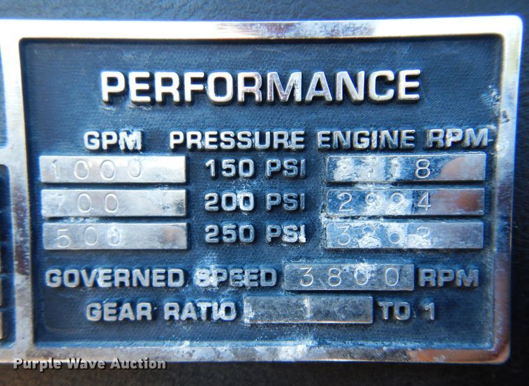 image for item DB7862 1991 Chevrolet Kodiak  pumper fire truck