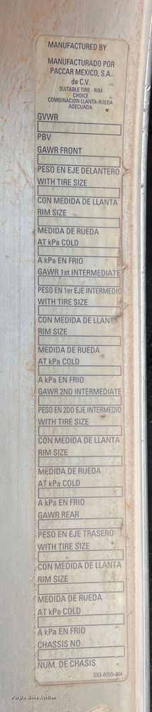 image for item DK7029 2013 Peterbilt 320  refuse truck