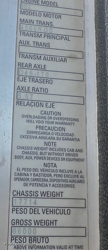 image for item DK7031 2013 Peterbilt 320  refuse truck