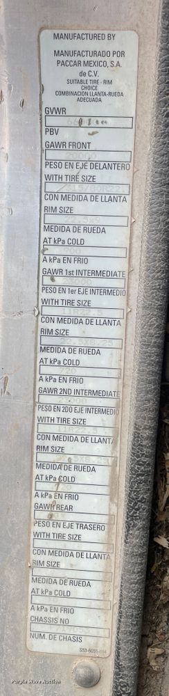 image for item DK7036 2009 Peterbilt 320  refuse truck