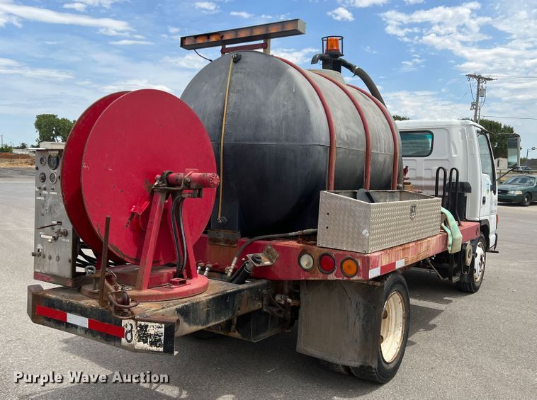 image for item DK7052 2004 Isuzu NQR  sewer jetter truck