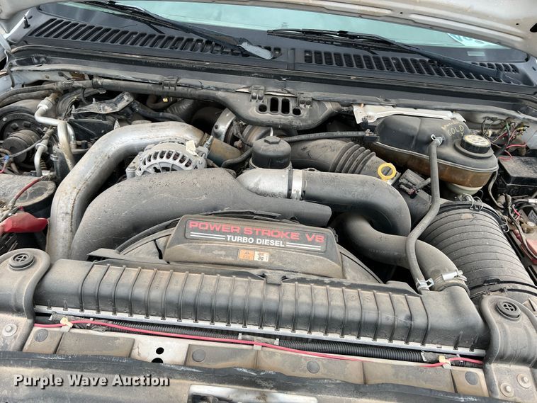 image for item DK7053 2007 Ford F450 Super Duty XL  Crew Cab flatbed truck