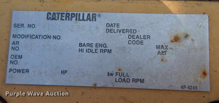 image for item DM3137 Caterpillar  engine