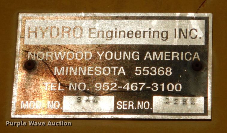 image for item DM3138 Hydro Engineering S11  liquid manure applicator toolbar