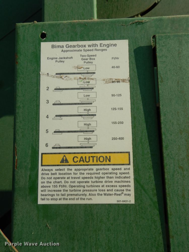 image for item DM3139 Kifco Ag Rain AR7  water reel