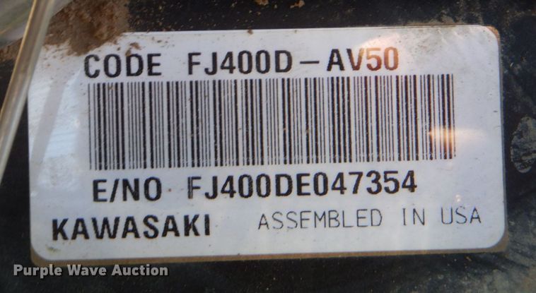 image for item DO1559 2007 Kawasaki Mule 610  utility vehicle