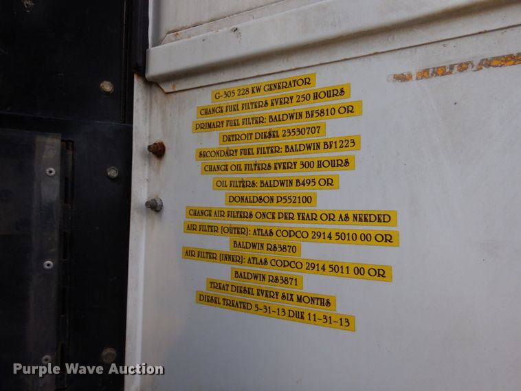 image for item DO1560 1999 MGS GEN-1  generator