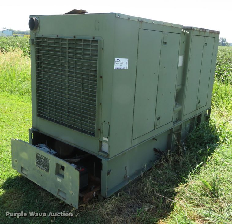 image for item DR0112 1974 U.S. Department Of Defense MEP009A  generator