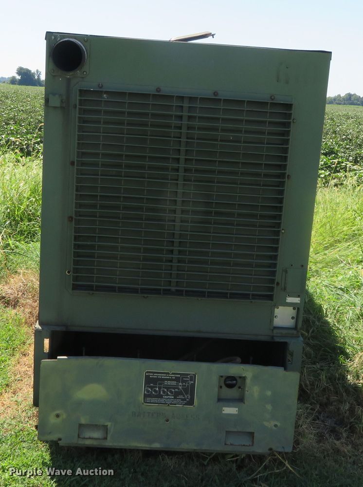 image for item DR0112 1974 U.S. Department Of Defense MEP009A  generator