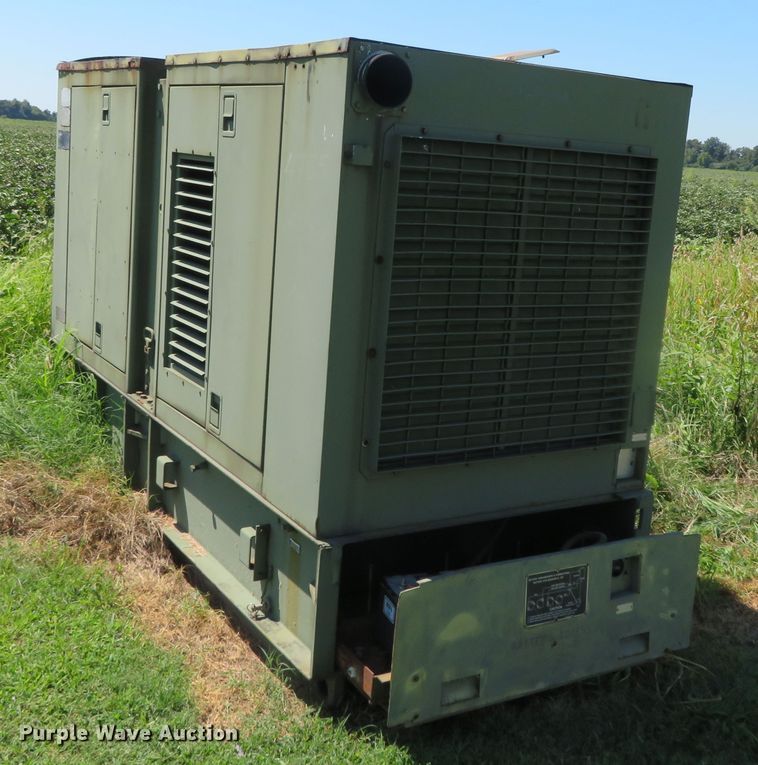 image for item DR0112 1974 U.S. Department Of Defense MEP009A  generator