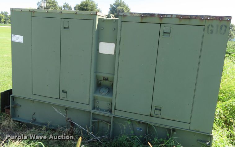 image for item DR0112 1974 U.S. Department Of Defense MEP009A  generator