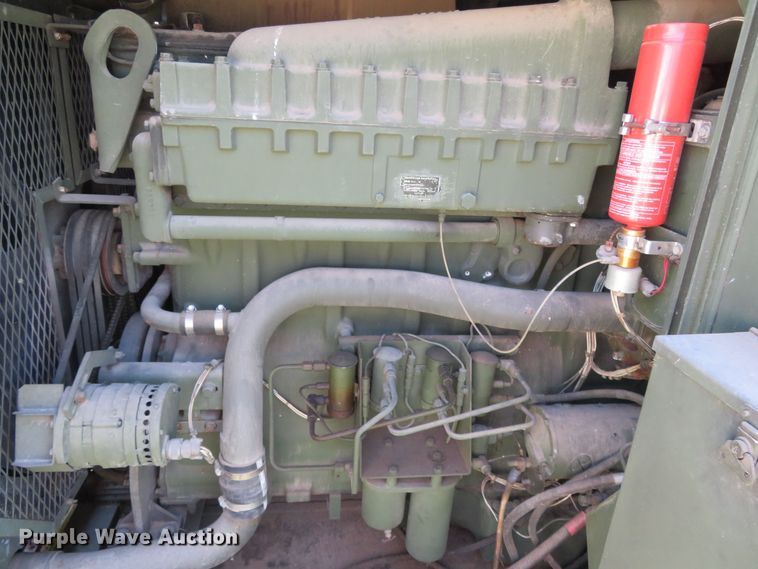 image for item DR0112 1974 U.S. Department Of Defense MEP009A  generator