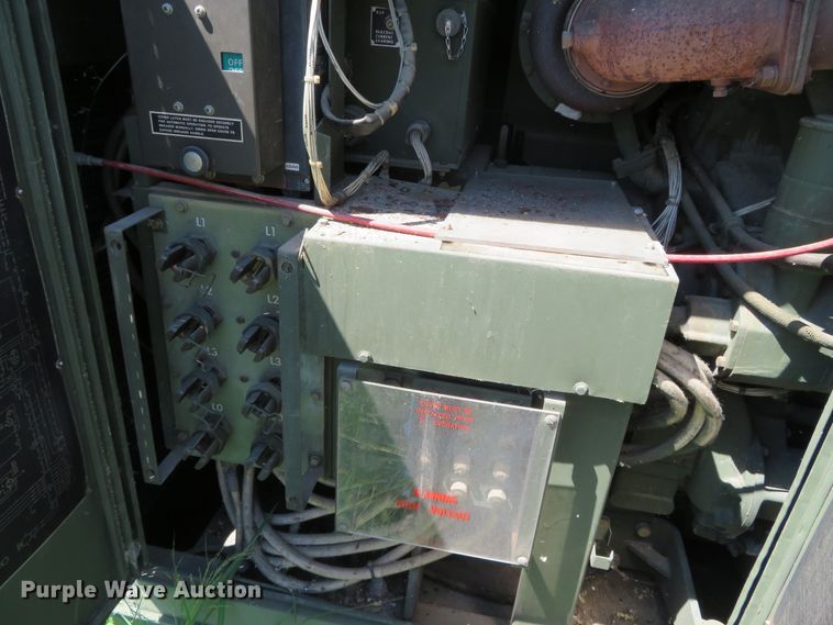 image for item DR0112 1974 U.S. Department Of Defense MEP009A  generator