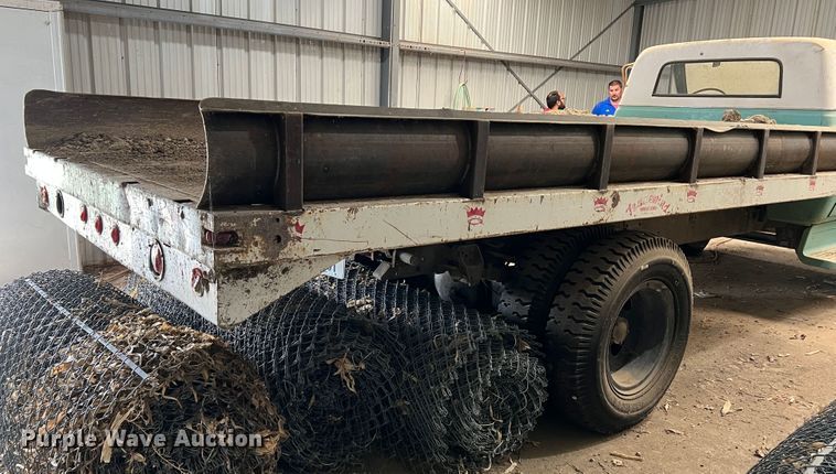 image for item DR1545 1967 Chevrolet 50  dump flatbed truck