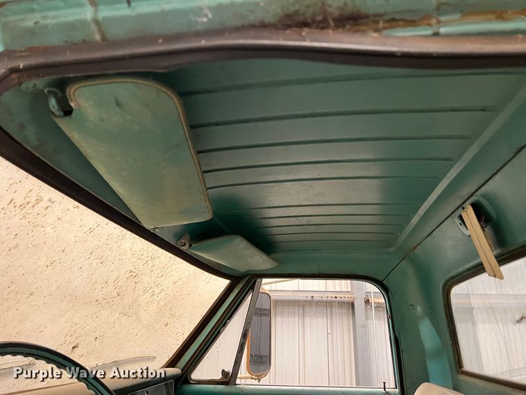 image for item DR1545 1967 Chevrolet 50  dump flatbed truck