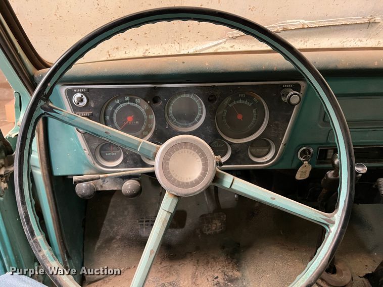 image for item DR1545 1967 Chevrolet 50  dump flatbed truck