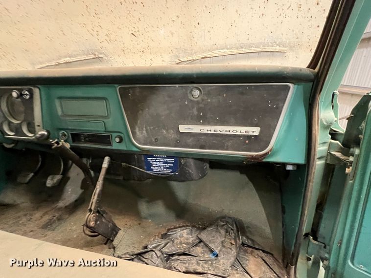 image for item DR1545 1967 Chevrolet 50  dump flatbed truck