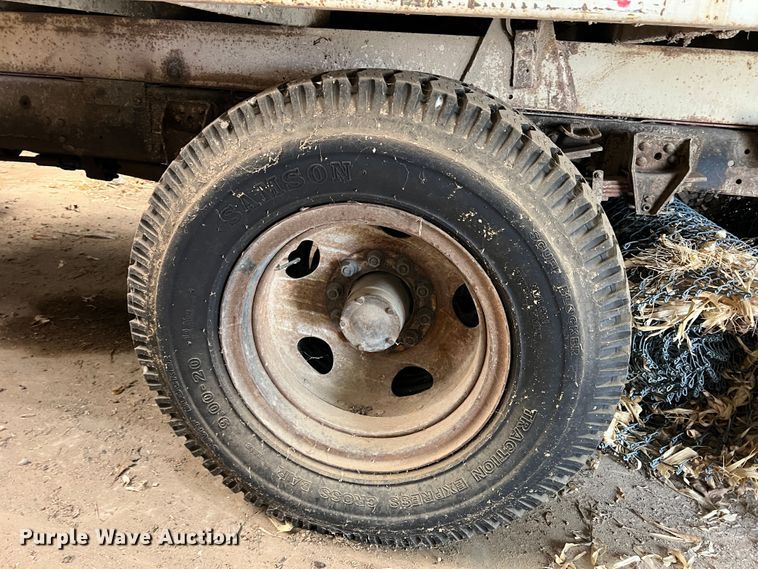 image for item DR1545 1967 Chevrolet 50  dump flatbed truck