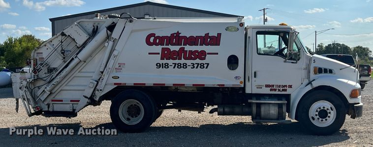 image for item IA9128 2007 Sterling Acterra  refuse truck