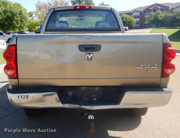 image for item KI9189 2007 Dodge Ram 2500HD  Quad Cab pickup truck