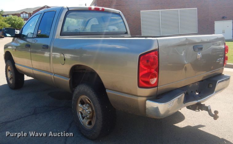 image for item KI9189 2007 Dodge Ram 2500HD  Quad Cab pickup truck