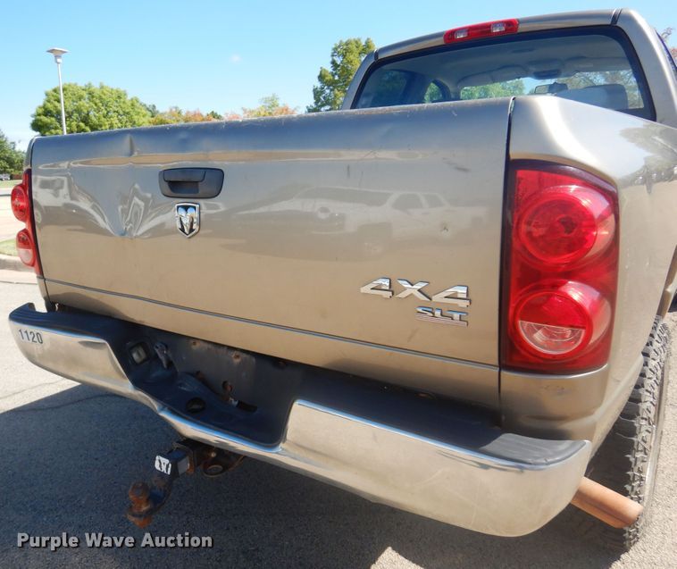 image for item KI9189 2007 Dodge Ram 2500HD  Quad Cab pickup truck