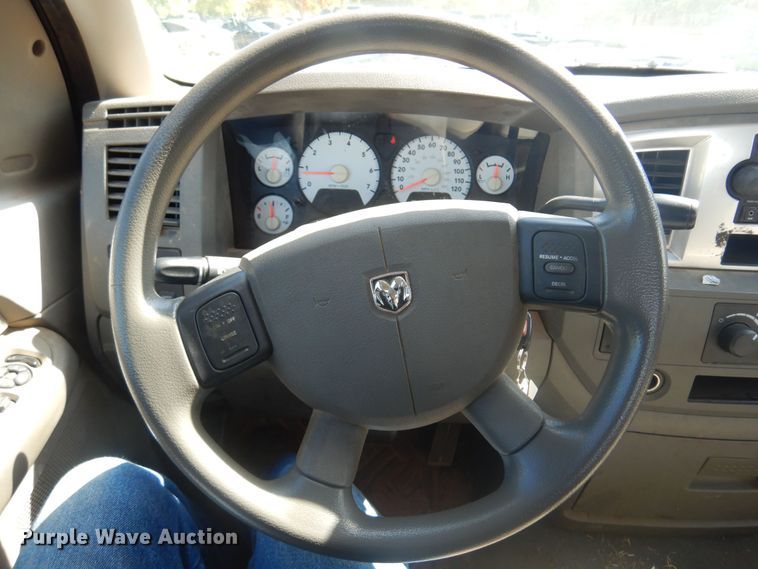 image for item KI9189 2007 Dodge Ram 2500HD  Quad Cab pickup truck