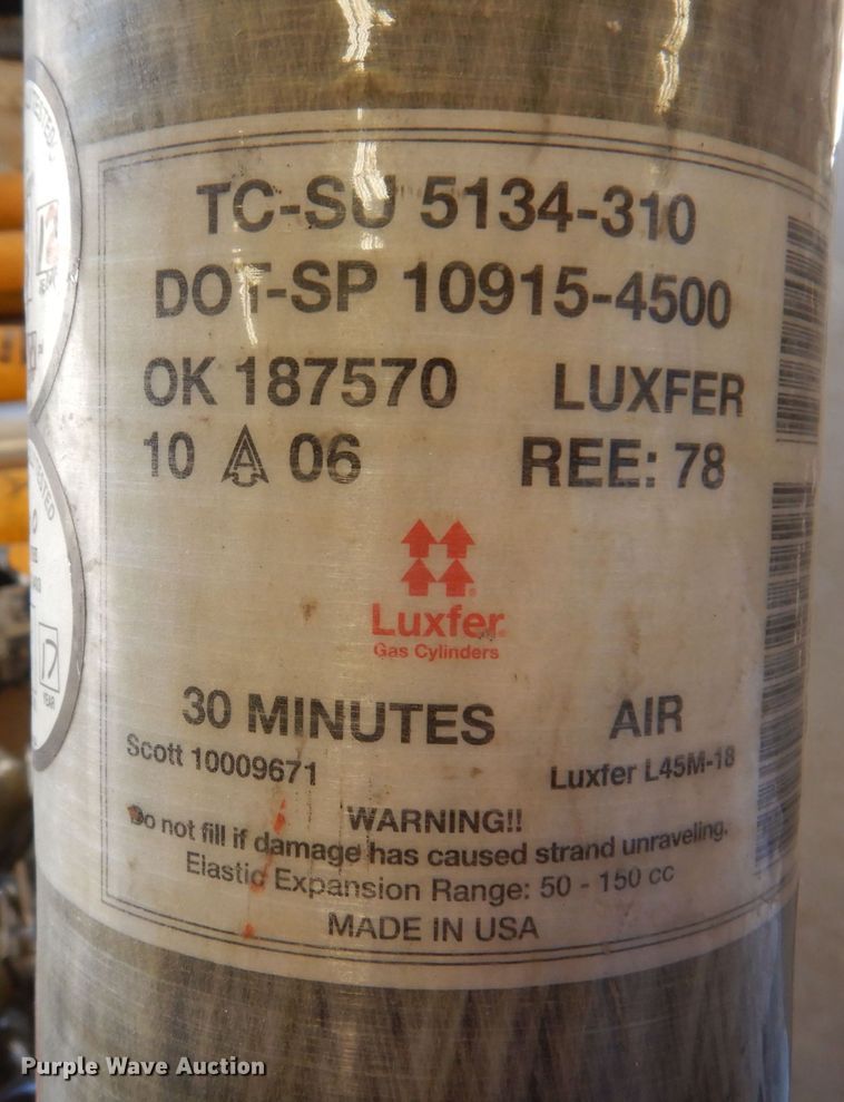 image for item KP9269 (28) 2006 Scott Air-Pak tanks