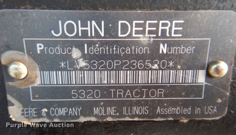image for item KP9290 John Deere 5320  tractor