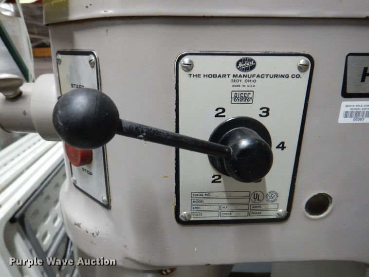 image for item KW9524 Hobart H-600  mixer