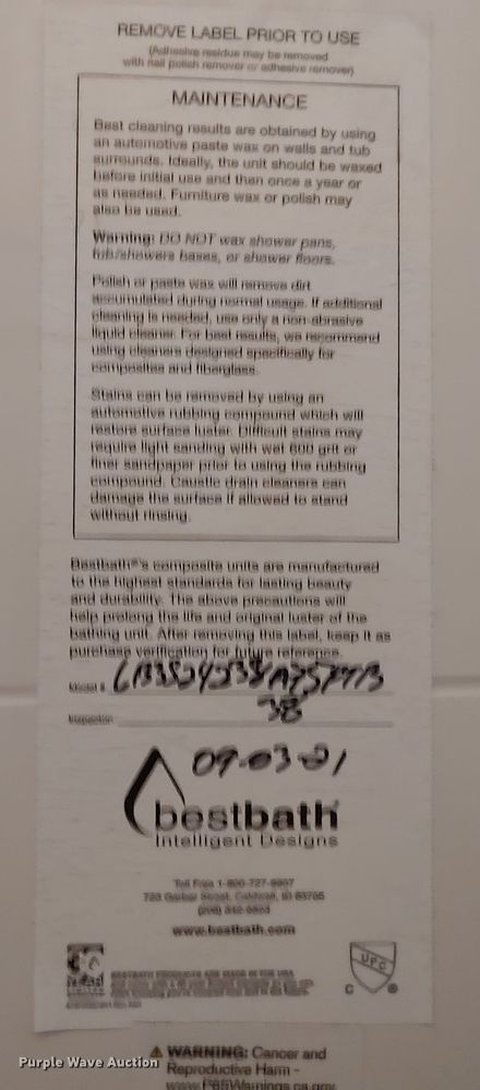 image for item LK9235 (5) Best Bath showers