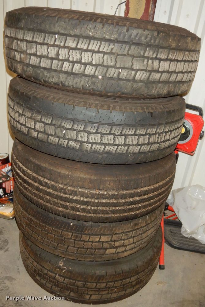 image for item LR9960 (5) Cooper 225/75R16 tires and wheels