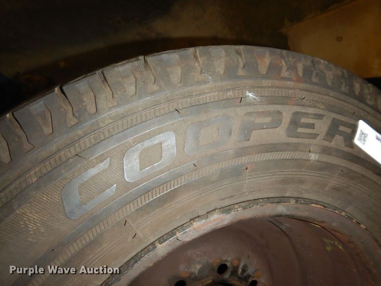 image for item LR9960 (5) Cooper 225/75R16 tires and wheels